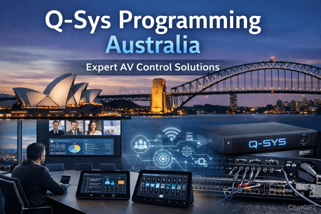 Q-Sys Programming Australia