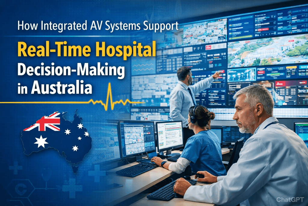 Integrated AV Systems for Hospital Command Centres in Australia