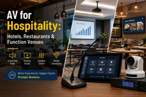 AV for Hospitality – Hotels, Restaurants & Function Venues